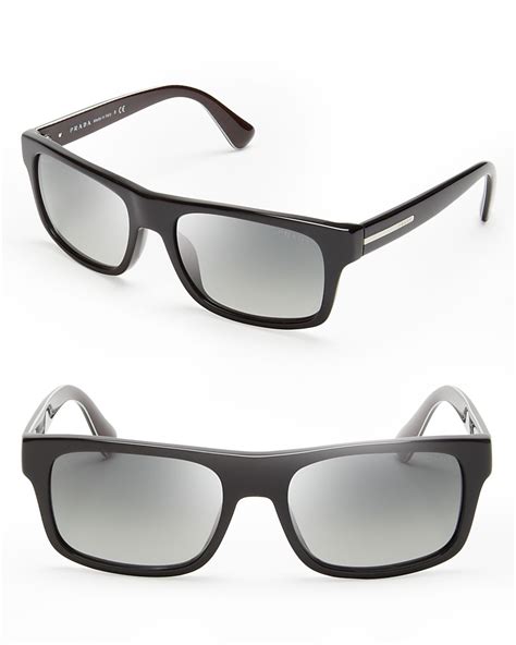 wayfarer prada sunglasses men|prada aviator sunglasses men's.